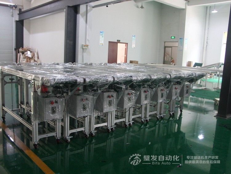 帶報警燈裝置小型皮帶輸送機 