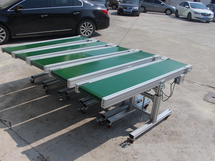 小型單腿支撐皮帶輸送機(jī) 小型單腿支撐皮帶輸送機(jī)