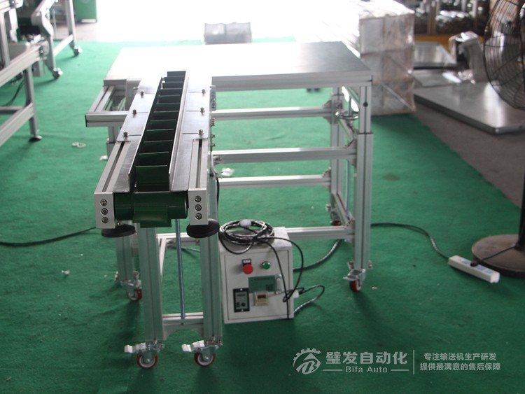 小型非標(biāo)皮帶輸送機 銜接工作桌