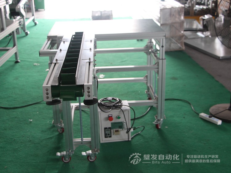 銜接工作桌小型非標皮帶輸送機 銜接工作桌小型非標皮帶輸送機